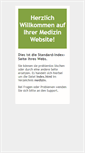 Mobile Screenshot of medizin.soellner.net